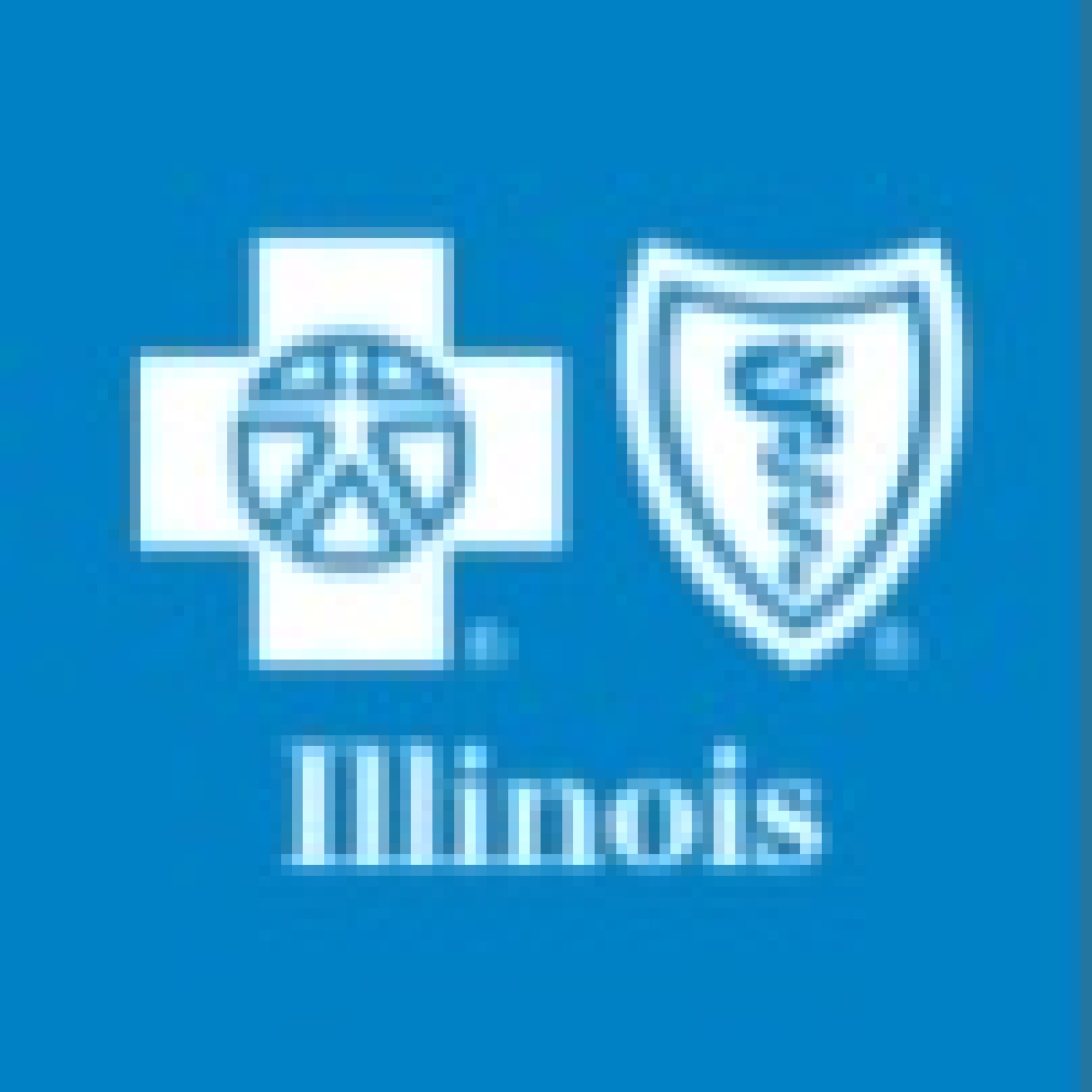 Blue Cross Blue Shield of Illinois Logo.