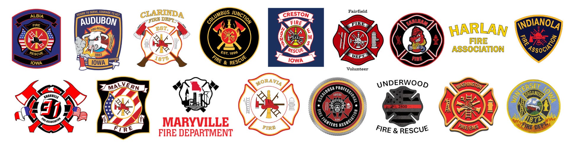 Fuel Up & Give Back supports the Albia, Audubon, Clarinda, Columbus Junction, Creston, Fairfield, Earlham, Harlan, Indianola, Knoxville, Malvern, Maryville, Moravia, Oskaloosa, Underwood, Washington and Winterset fire departments.