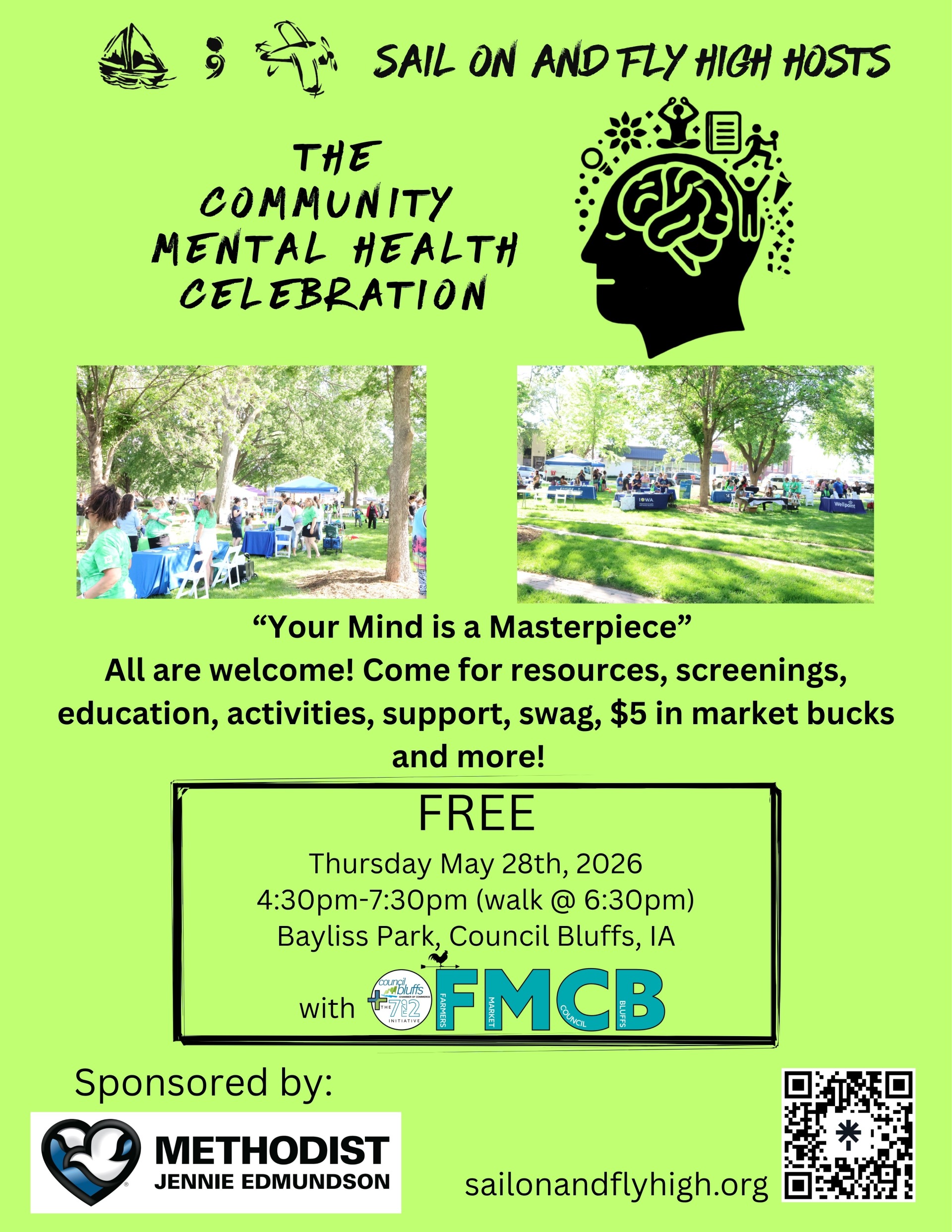 Community Mental Health Celebration, Free, May 28, 2026