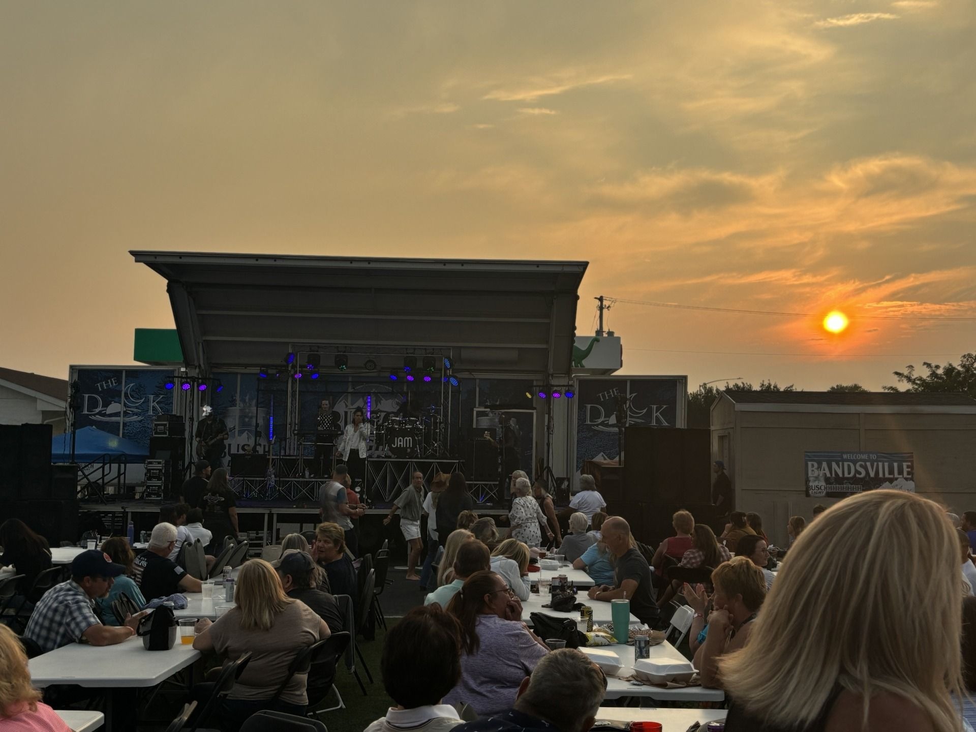 bandsville at the dock