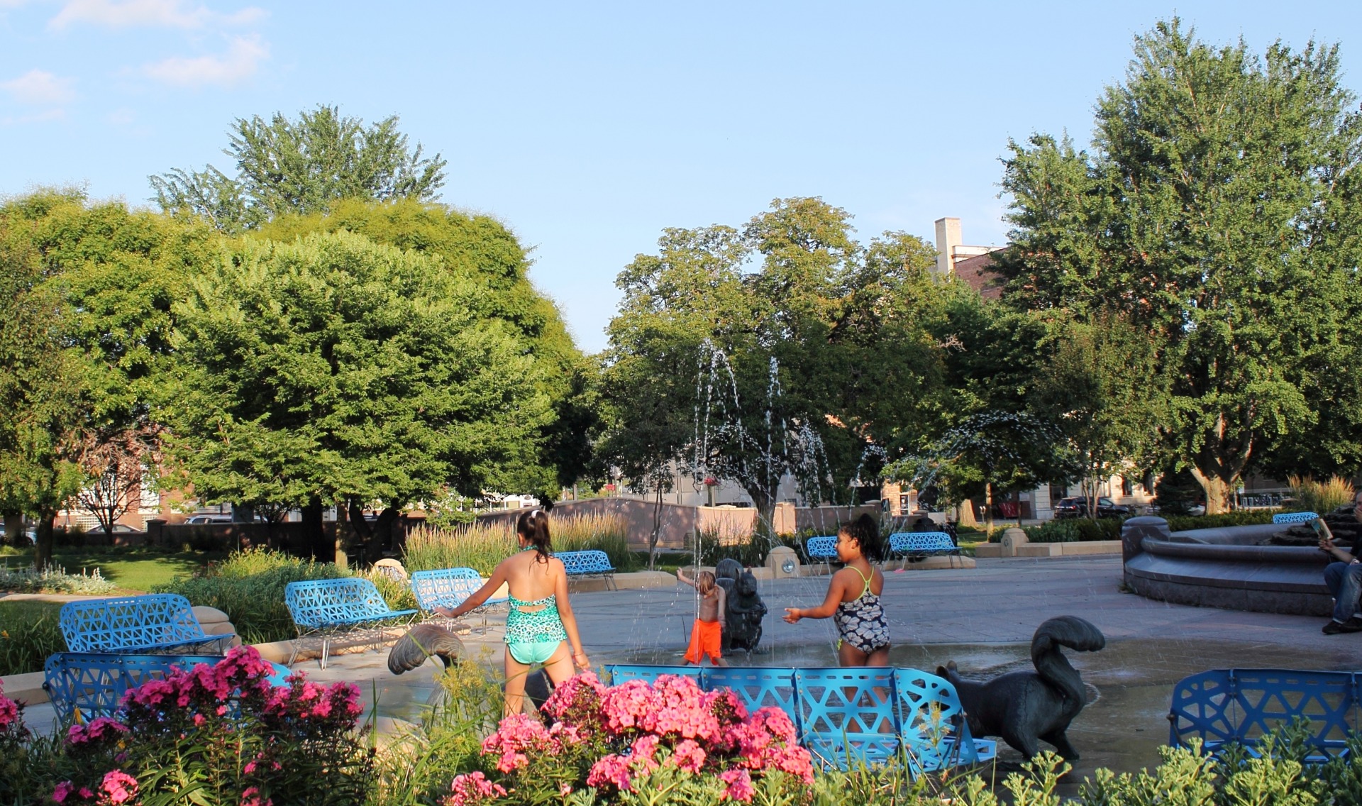Splashpad at Bayliss Park