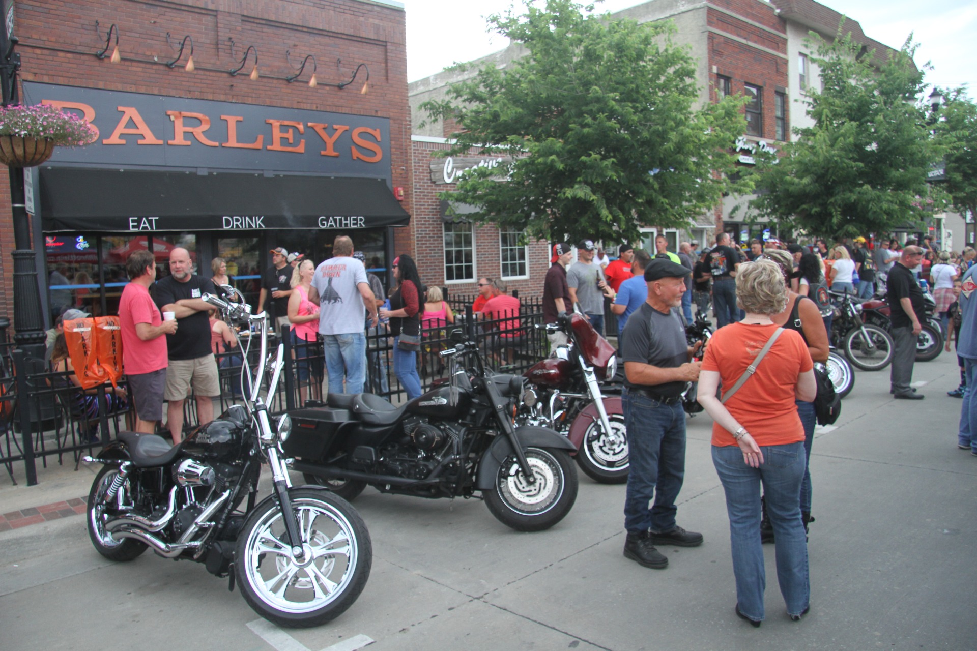 Bikes on the 100 Block, outside Barley's