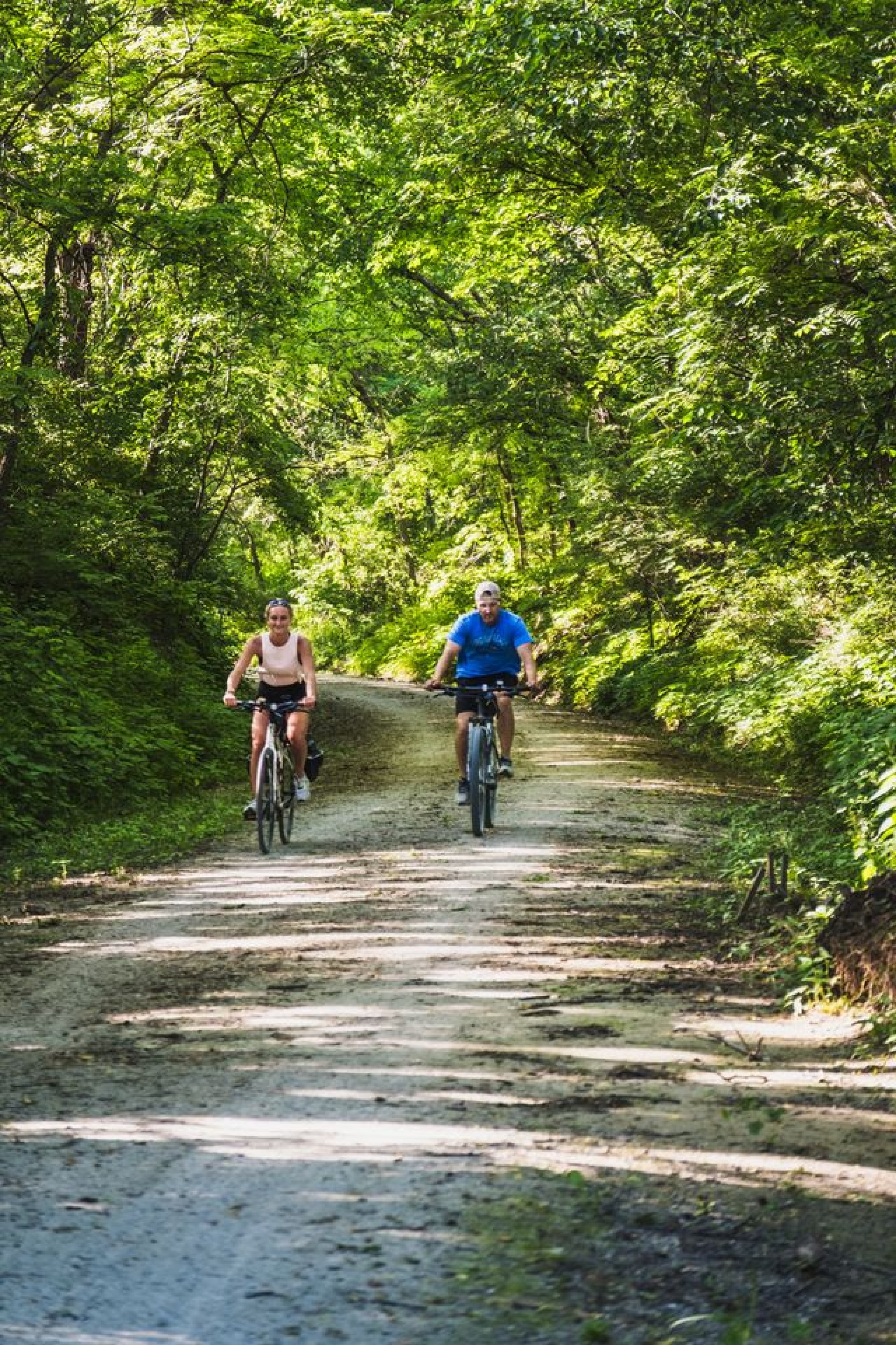 biking