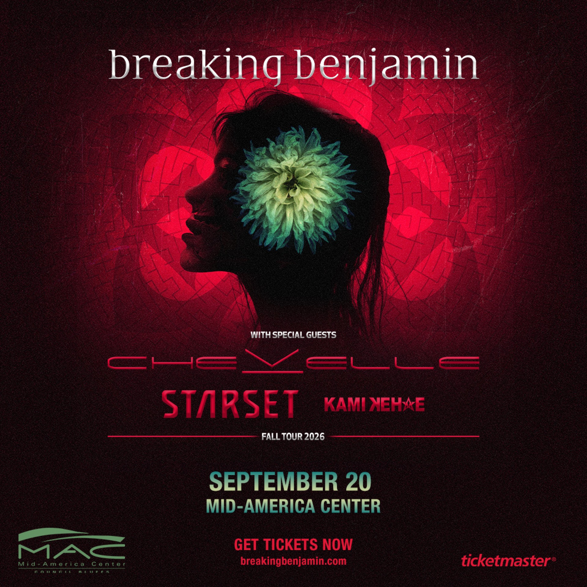 Breaking Benjamin, Fall Tour 2026