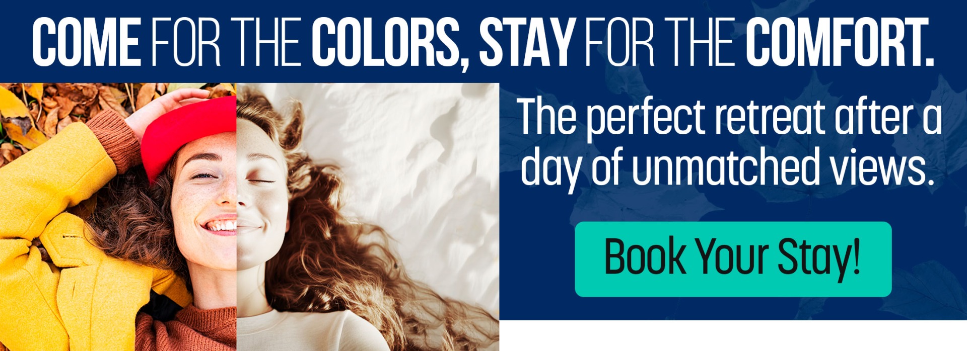 stay for the comfort