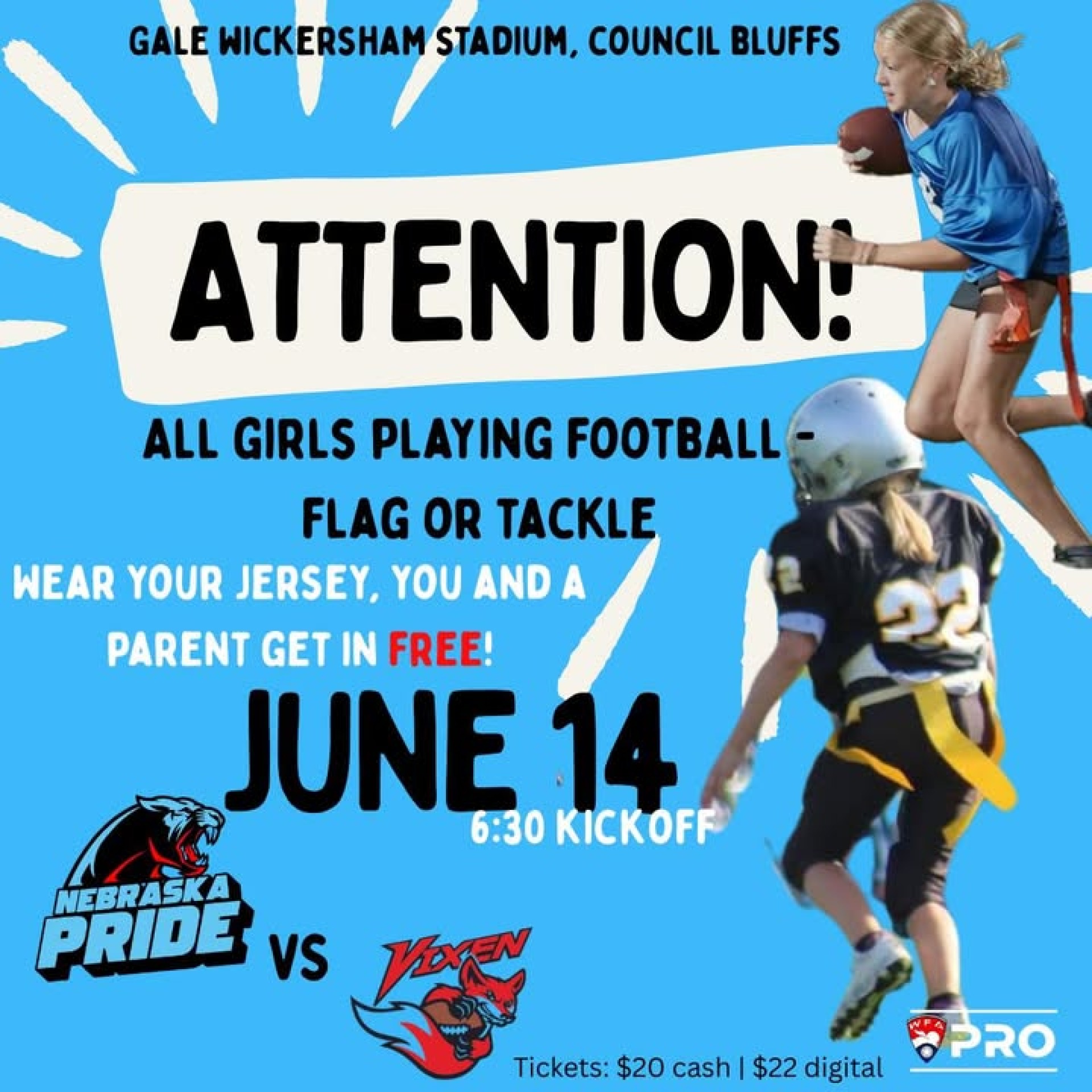 Football at gale wickersham