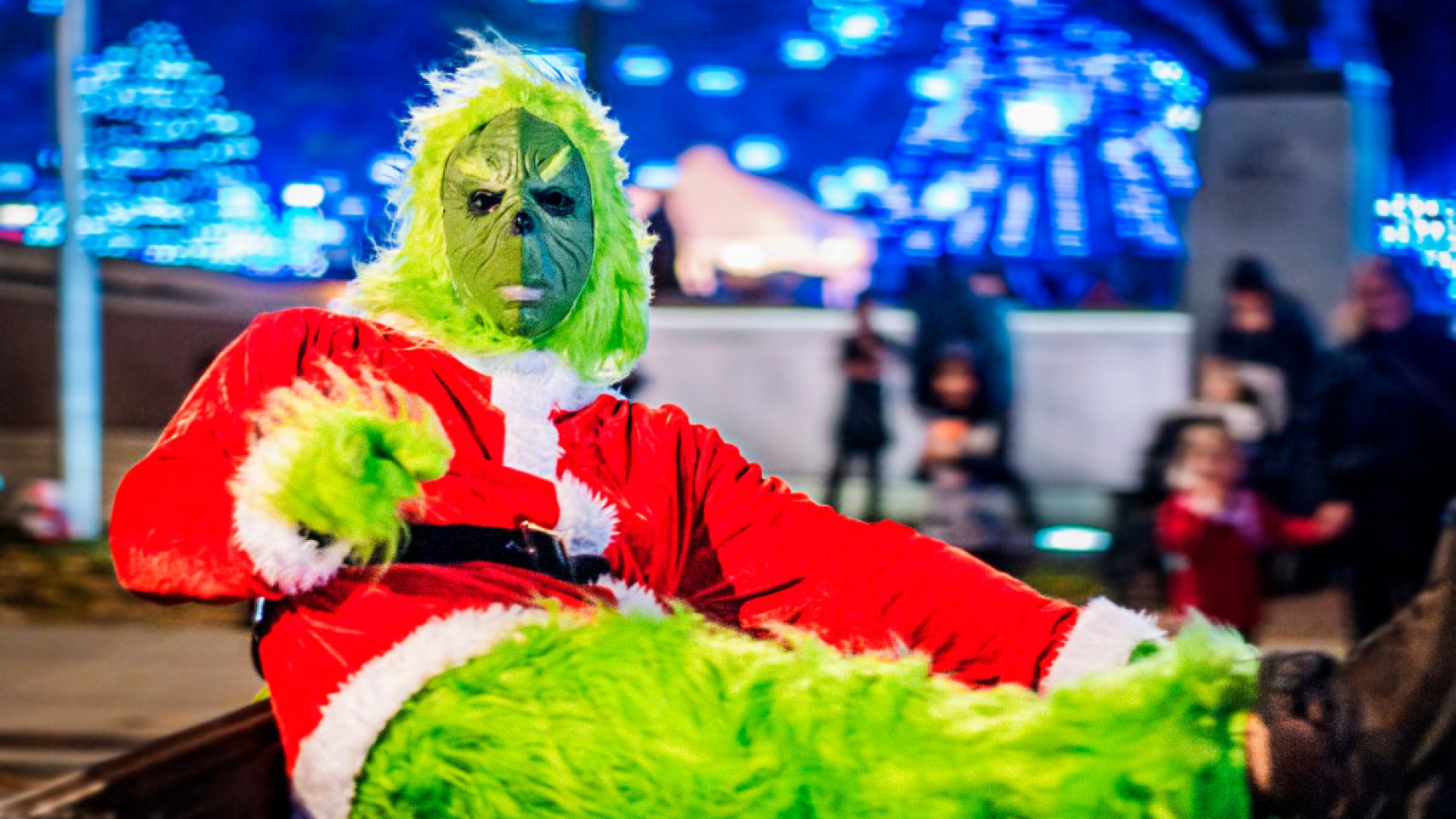 The grinch at winterfest