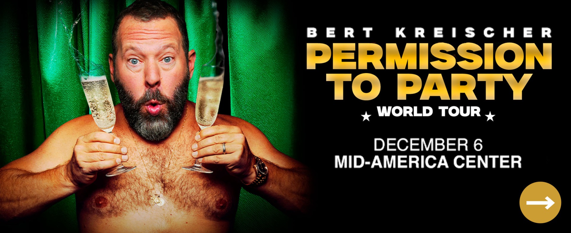 Bert Kreischer, Dec. 6, Mid-America Center