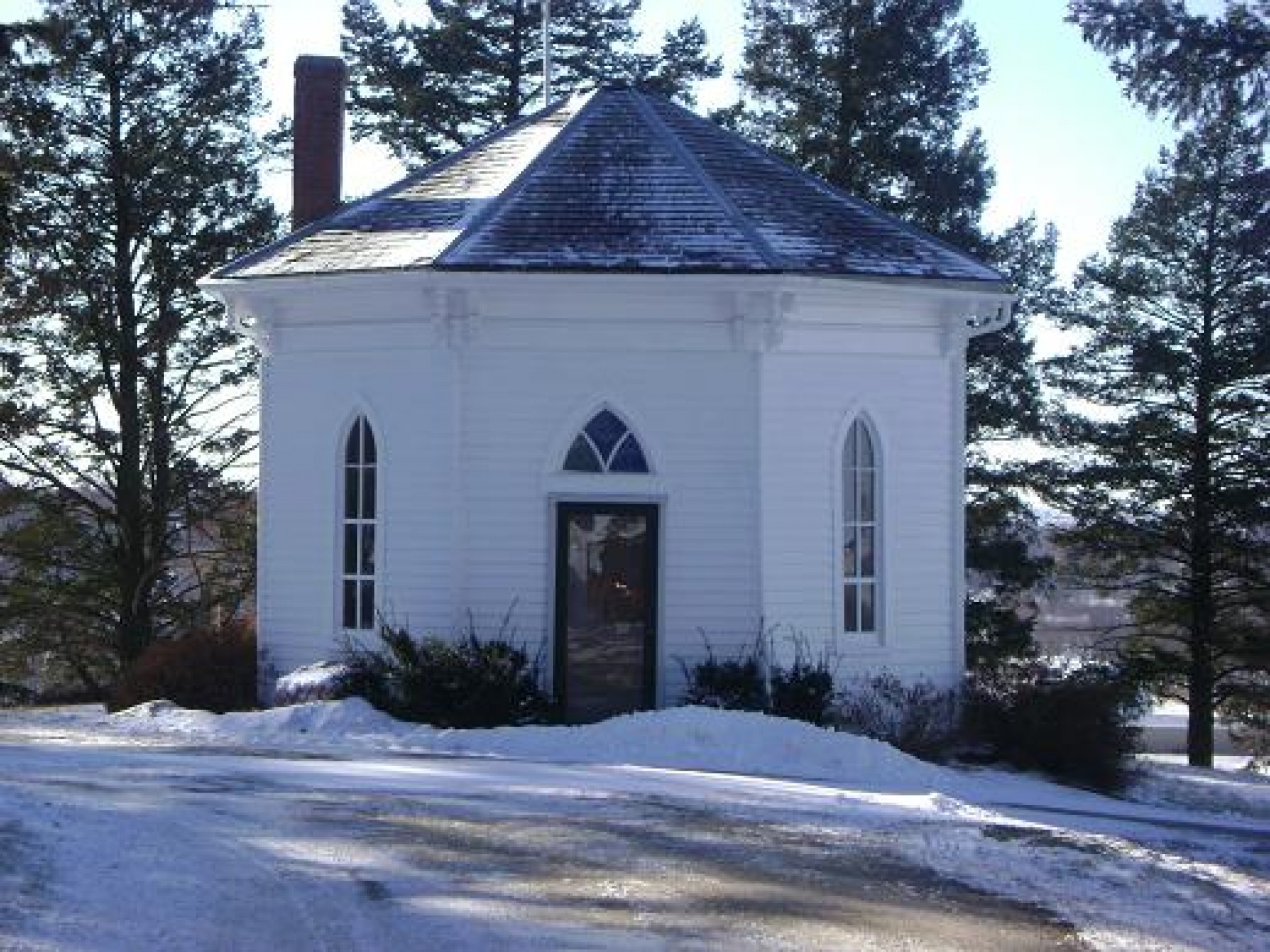 Octagon house