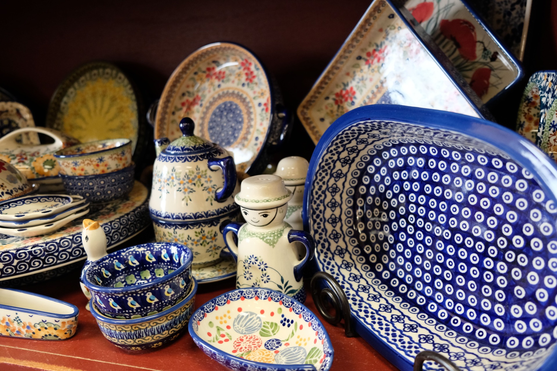 Dishes sold at the olive branch