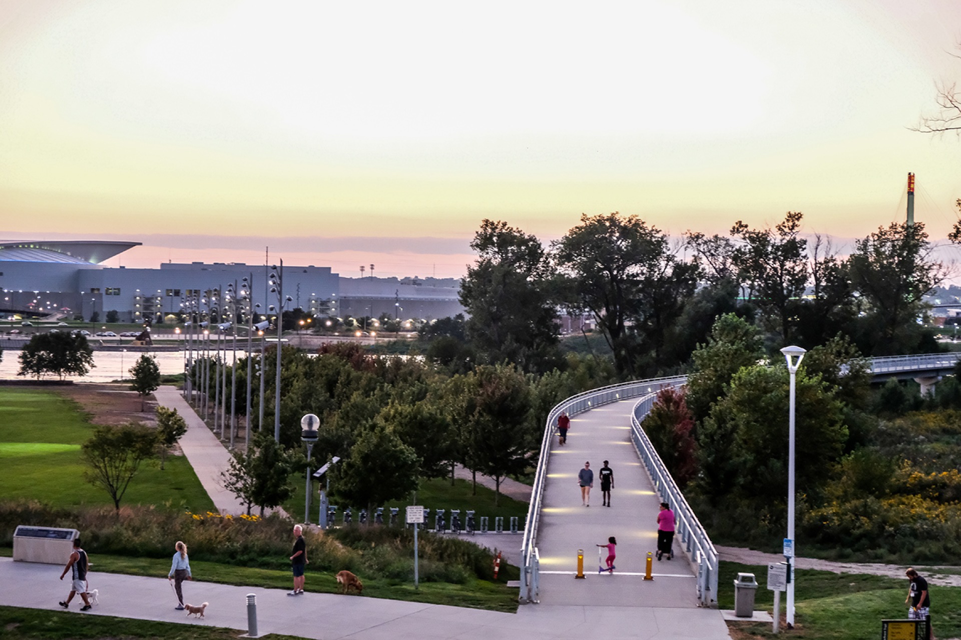 tom hanafan rivers edge park trail