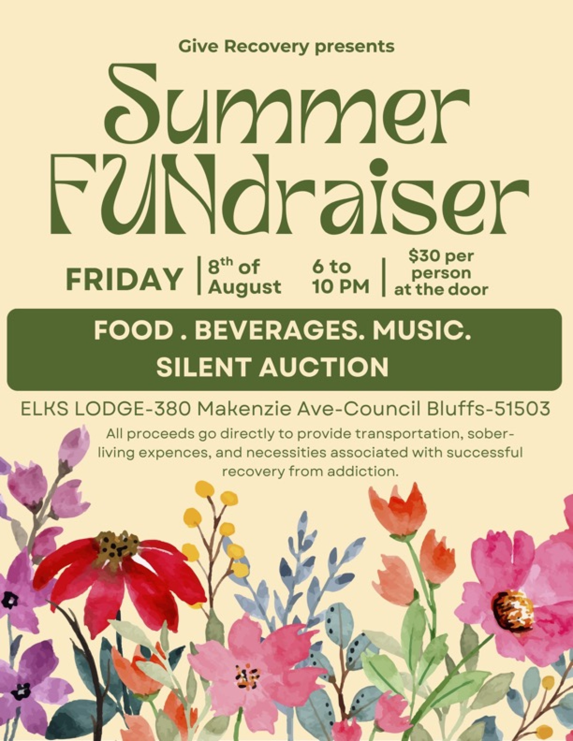 Summer fundraiser