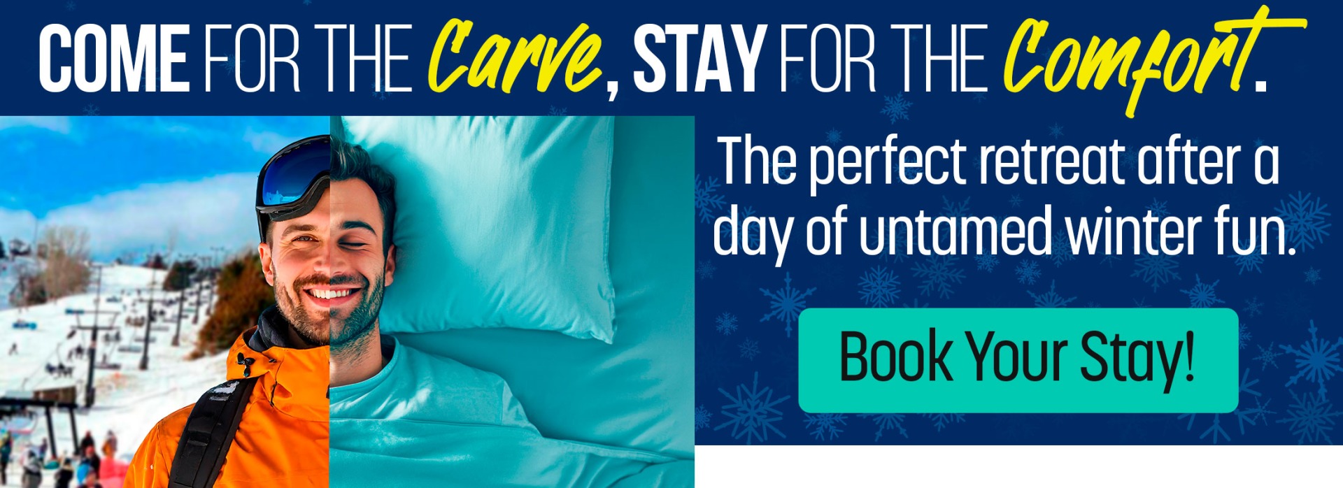 Come for the carve stay for the comfort