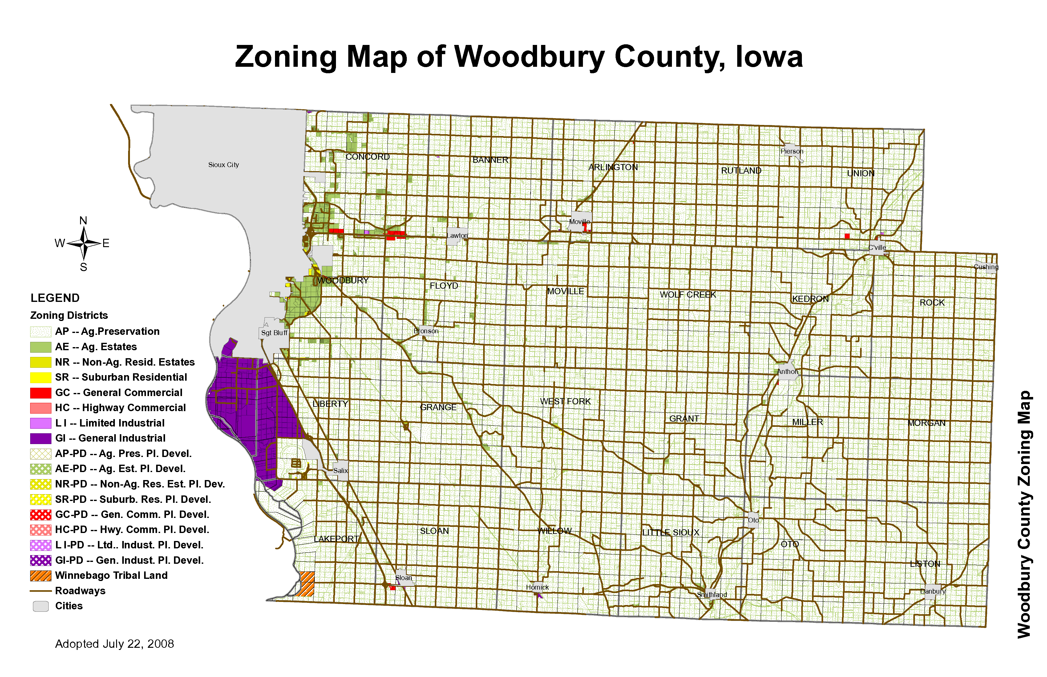 Zoning District And Land Use Information For Unincorporated Or Rural 